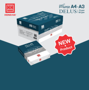 Hong Ha Stationery has officially launched a new product of Hong Ha Delus printing paper to the market